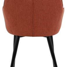 Jedálenská stolička Boise, textil, oranžová - 5