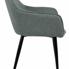 Jedálenská stolička Boise, textil, zelená - 3