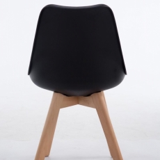 Jedálenská stolička Borneo, čierna - 4