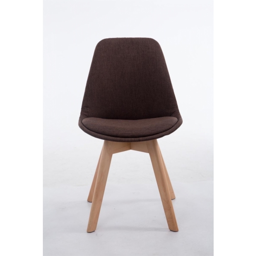 Jedálenská stolička Borneo, hnedá - 1