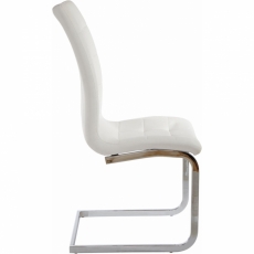 Jedálenská stolička Brune (Súprava 2 ks), biela - 3