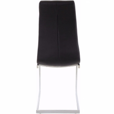 Jedálenská stolička Brune (Súprava 2 ks), čierna - 5