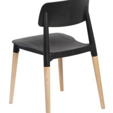 Jedálenská stolička Bruno, čierna - 2