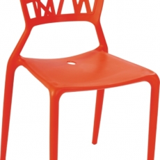 Jedálenská stolička Busk, červená - 1