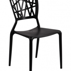 Jedálenská stolička Busk, čierna - 1