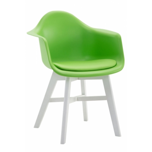 Jedálenská stolička Calgary, zelená - 1