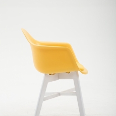 Jedálenská stolička Calgary, žltá - 3