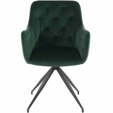 Jedálenská stolička Calvin (SET 2 ks), zelená - 2