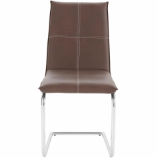 Jedálenská stolička Cami (Súprava 2 ks), hnedá - 2