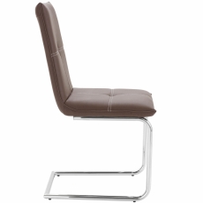 Jedálenská stolička Cami (Súprava 2 ks), hnedá - 3