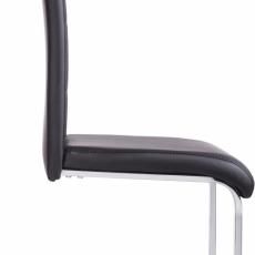 Jedálenská stolička Care (Súprava 2 ks), čierna - 3