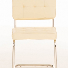 Jedálenská stolička Chanty (SET 2 ks), krémová - 2