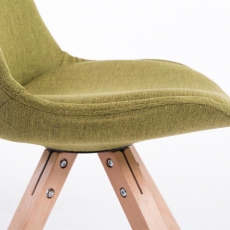 Jedálenská stolička Cuket, svetlo zelená - 8