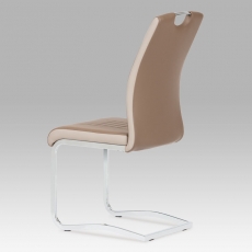 Jedálenská stolička Debran (súprava 4 ks), cappuccino - 4