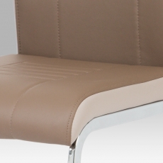 Jedálenská stolička Debran (súprava 4 ks), cappuccino - 7
