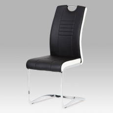 Jedálenská stolička Debran (súprava 4 ks), čierna - 1