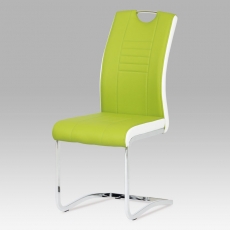 Jedálenská stolička Debran (súprava 4 ks), limetka - 2