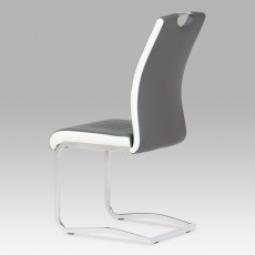 Jedálenská stolička Debran (súprava 4 ks), sivá - 4