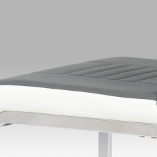 Jedálenská stolička Debran (súprava 4 ks), sivá - 11
