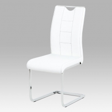 Jedálenská stolička Delmer (súprava 4 ks), biela - 1