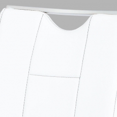 Jedálenská stolička Delmer (súprava 4 ks), biela - 5