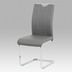 Jedálenská stolička Delmer (súprava 4 ks), sivá - 1