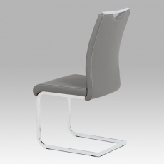 Jedálenská stolička Delmer (súprava 4 ks), sivá - 4