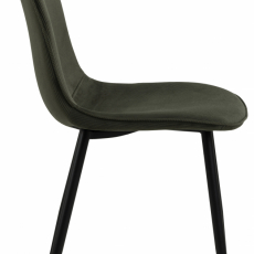 Jedálenská stolička Delmy (SET 4 ks), olivová - 6
