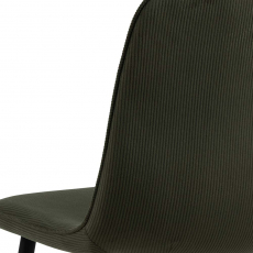 Jedálenská stolička Delmy (SET 4 ks), olivová - 7