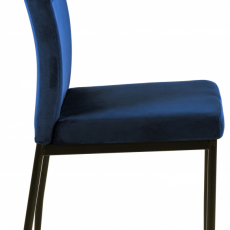Jedálenská stolička Demi (SET 2 ks), tmavo modrá - 2