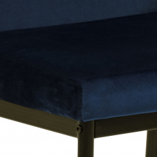 Jedálenská stolička Demi (SET 2 ks), tmavo modrá - 8