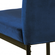 Jedálenská stolička Demi (SET 2 ks), tmavo modrá - 9