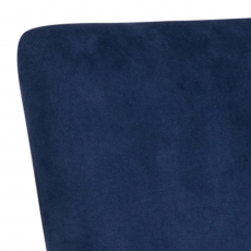 Jedálenská stolička Demina (SET 4 ks), tmavo modrá - 8