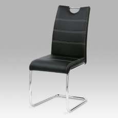Jedálenská stolička Denise (súprava 2 ks), čierna - 1