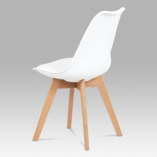Jedálenská stolička Denise (súprava 4 ks), biela - 3