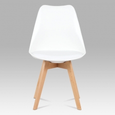 Jedálenská stolička Denise (súprava 4 ks), biela - 5