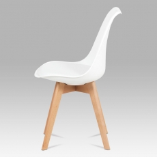 Jedálenská stolička Denise (súprava 4 ks), biela - 4