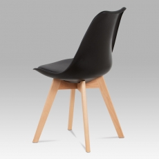 Jedálenská stolička Denise (súprava 4 ks), čierna - 3