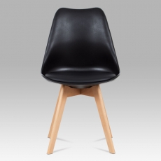 Jedálenská stolička Denise (súprava 4 ks), čierna - 5