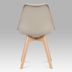 Jedálenská stolička Denise (súprava 4 ks), latté - 5