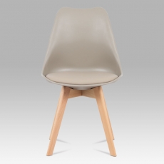 Jedálenská stolička Denise (súprava 4 ks), latté - 4