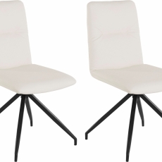 Jedálenská stolička Derit (SET 2 ks), biela - 4