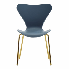Jedálenská stolička Derlea (SET 4 ks), modrá - 4
