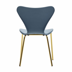 Jedálenská stolička Derlea (SET 4 ks), modrá - 6