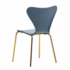 Jedálenská stolička Derlea (SET 4 ks), modrá - 7