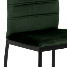Jedálenská stolička Dia (SET 4 ks), tmavo zelená - 6