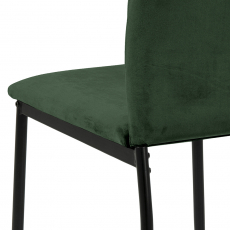 Jedálenská stolička Dia (SET 4 ks), tmavo zelená - 8
