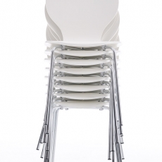 Jedálenská stolička Diego, biela - 3