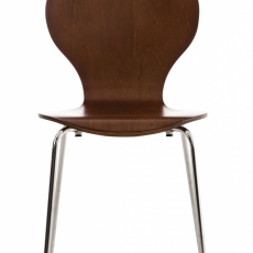 Jedálenská stolička Diego, hnedá - 2