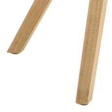 Jedálenská stolička Dima (SET 2ks), tkanina, tmavo šedá - 8